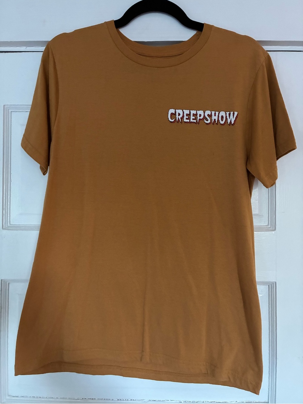 Short Sleeve Tee in Mustard Brown